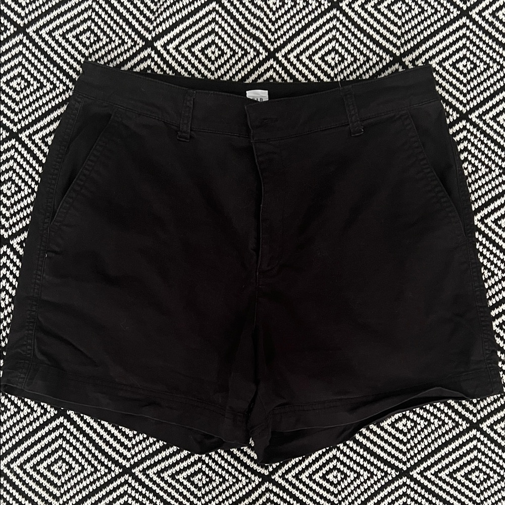 GAP Black Relaxed Shorts